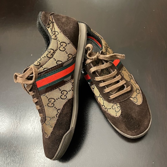 Size 37 canvas and suede sneakers - Picture 10 of 11